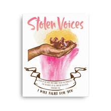 Load image into Gallery viewer, Stolen Voices Canvas
