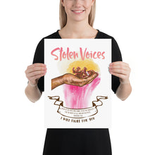 Load image into Gallery viewer, Stolen Voices Poster
