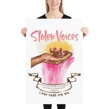 Load image into Gallery viewer, Stolen Voices Poster
