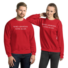Load image into Gallery viewer, Make Abortion Gone Again MAGA Unisex Sweatshirt

