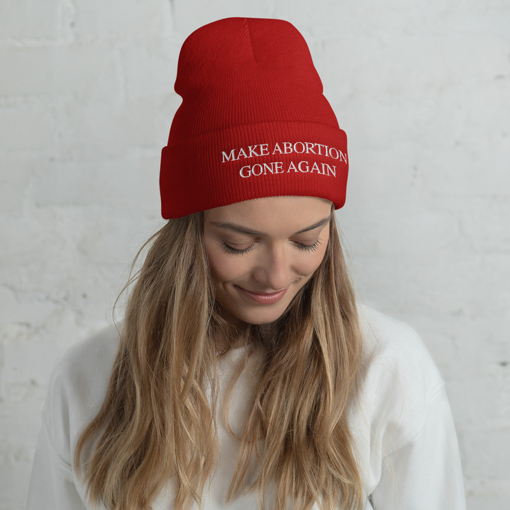 Make Abortion Gone Again MAGA Beanie