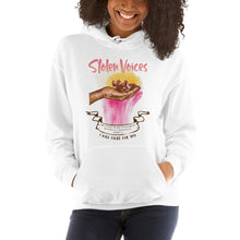 Load image into Gallery viewer, Stolen Voices Unisex Hoodie
